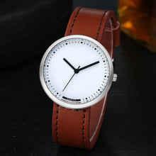 Fashion Men Leather Analog Quartz Sport Wrist Watch