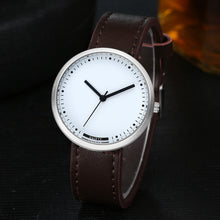 Fashion Men Leather Analog Quartz Sport Wrist Watch