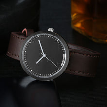 Fashion Men Leather Analog Quartz Sport Wrist Watch