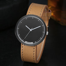 Fashion Men Leather Analog Quartz Sport Wrist Watch