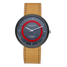 Fashion Men Leather Analog Quartz Sport Wrist Watch