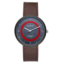 Fashion Men Leather Analog Quartz Sport Wrist Watch
