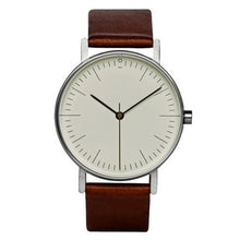 Men's Sports Quartz Watches Luxury Leather Strap
