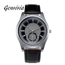 Mens Watches Steel Dial Business Quartz