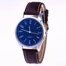 Fashion Men Casual Luxury Watch Leather Band Quartz Wristsiness Watch