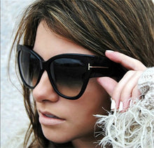 Cat Eye Sunglasses Ladies Large Size UV400
